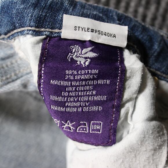 VIGOSS Jeans Women's 1 Blue Slim Straight Stretch - Picture 8 of 8